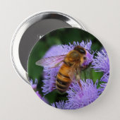 Honey Bee Button (Front & Back)
