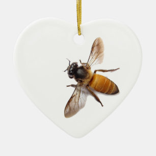 Honey Bee Ceramic Tree Decoration