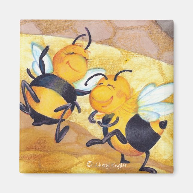 Honey Bee Dance / Magnet (Front)