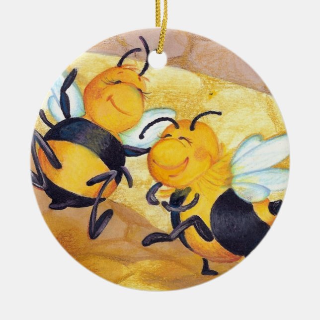 Honey Bee Dance / Ornament (Front)
