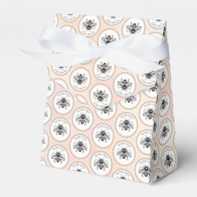 Honey Bee Favour Box (Front Side)
