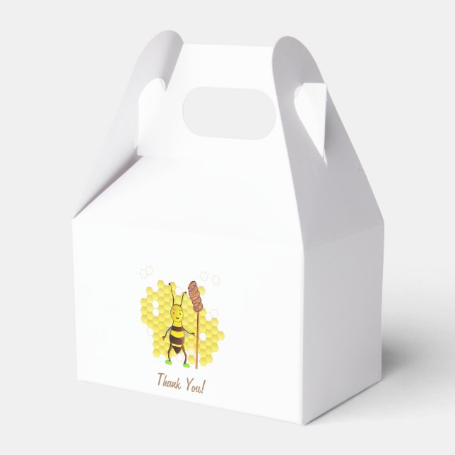 Honey Bee Favour Box (Front Side)