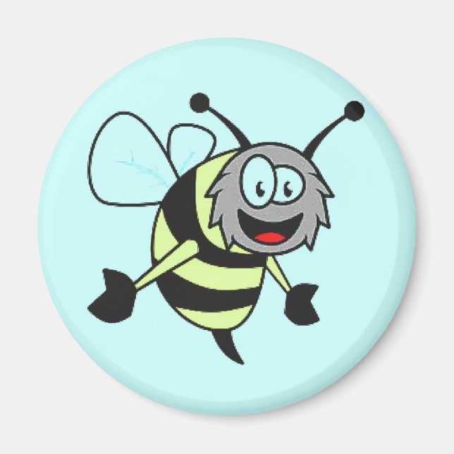 "Honey Bee" Fridge Magnet (Front)