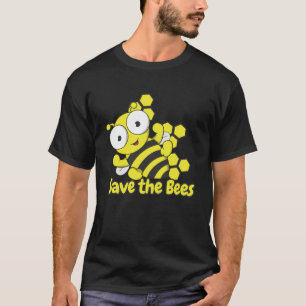 Honey bee gift for beekeepers on the world honey b T-Shirt