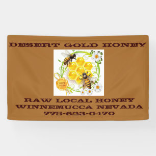 Honey Bee Honey Seller Beekeeper Apiarist Banner