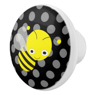 Honey Bee Honeycomb Cabinet Knobs