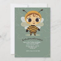 Honey Bee Invitation
