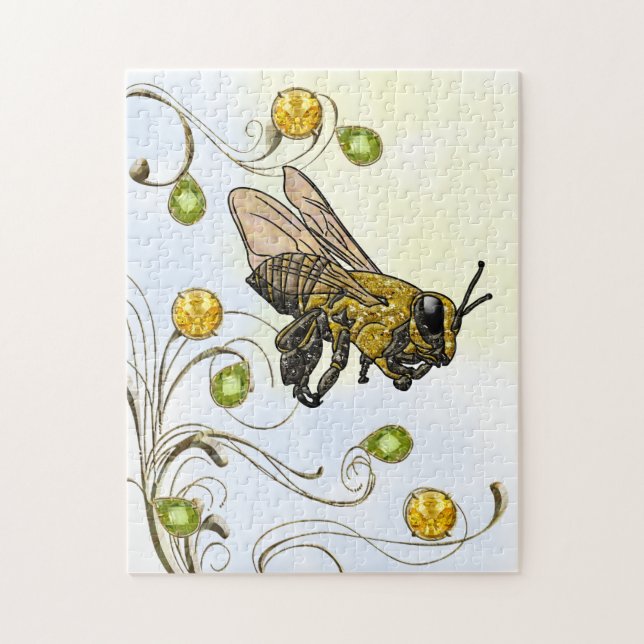 Honey Bee Jigsaw Puzzle (Vertical)