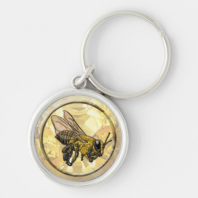 Honey Bee Key Ring (Front)