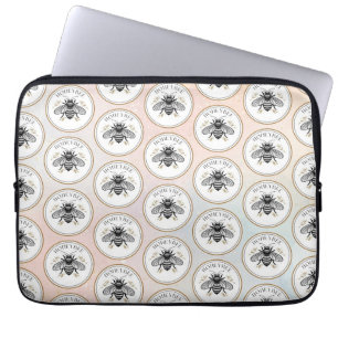 Honey Bee Laptop Sleeve