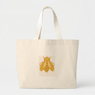 Honey Bee Large Tote Bag