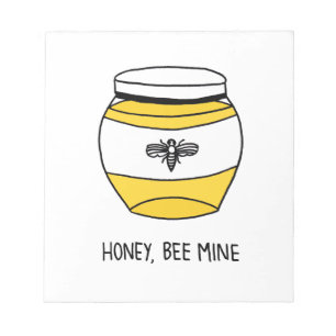 Honey, Bee Mine Notepad