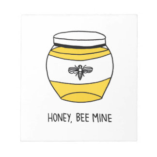 Honey, Bee Mine Notepad