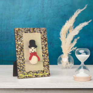 Honey Bee Mine Photo Plaque w Easel