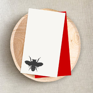 Honey Bee Modern Minimalist Business Card