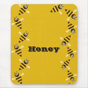 Honey Bee Mouse Pad