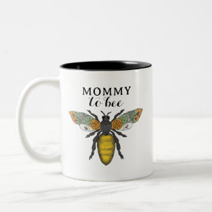 Honey Bee Mummy to Bee Baby Shower Coffee Mug Bu