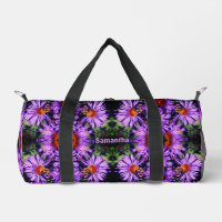 Honey Bee On Aster Flower Abstract Personalised