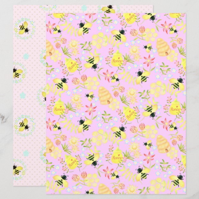 Honey Bee Pink (Front/Back)