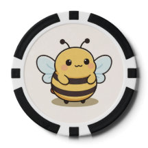 Honey Bee Poker Chip – Cute