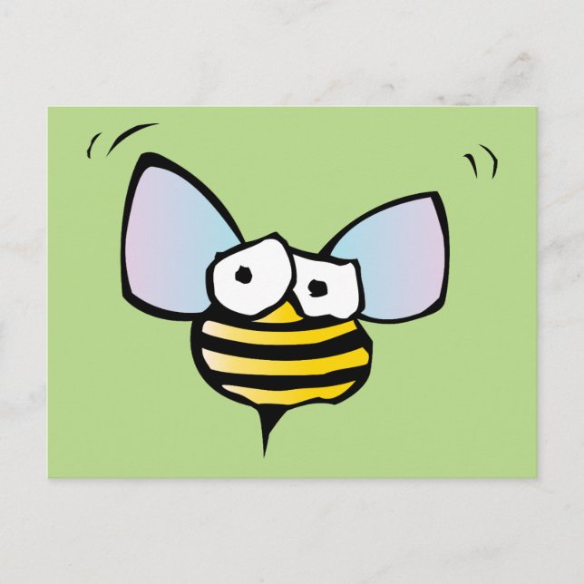 Honey Bee Postcard (Front)