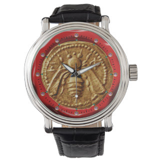 HONEY BEE RED WAX SEAL / BEEKEEPER BEEKEEPING WATCH