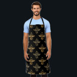 Honey Bee Series Design 16  Apron<br><div class="desc">Honey Bee Series Design: perfect for use in gifts or decoupage.  Nature lovers will enjoy the thoughtfulness and the personalised coordinated gift wrapping.</div>