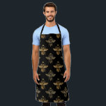 Honey Bee Series Design 16  Apron<br><div class="desc">Honey Bee Series Design: perfect for use in gifts or decoupage.  Nature lovers will enjoy the thoughtfulness and the personalised coordinated gift wrapping.</div>