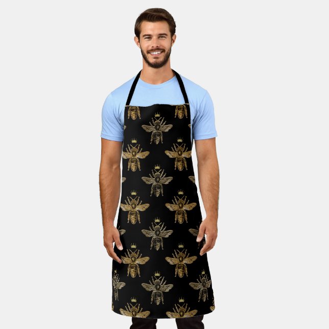 Honey Bee Series Design 16  Apron (Worn)