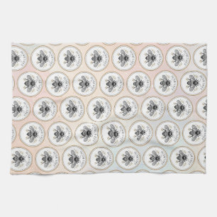 Honey Bee Tea Towel