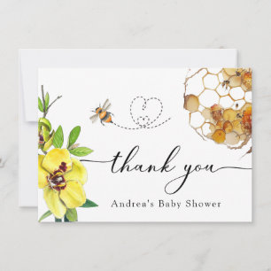 Honey Bee Thank You Card