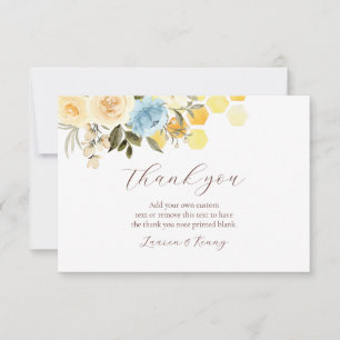 Honey Bee Thank You Cards