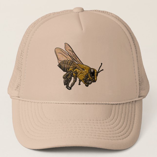 Honey Bee Trucker Hat (Front)