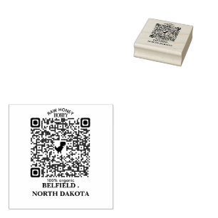 Honey Bee Vintage Family Name & Return Address Rubber Stamp