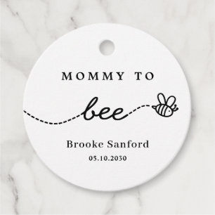 Honey Bee Wedding Bridal Baby Shower Favour Tags