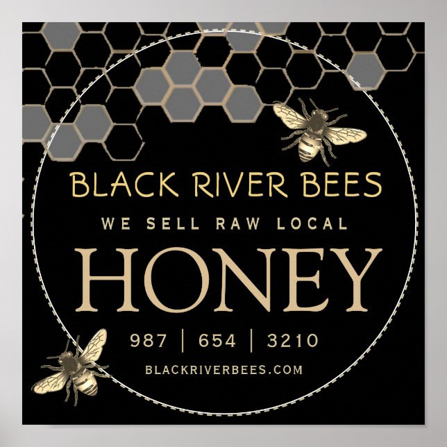 Honey Beekeeper's Promotional Poster  (Front)