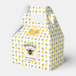 Honey Bees and Hives Personalise Favour Box