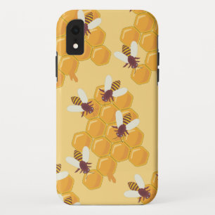 Honey Bees and Honeycomb Design Case-Mate iPhone Case