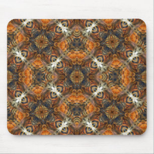 Honey bees darker kaleidoscope - Mousepad