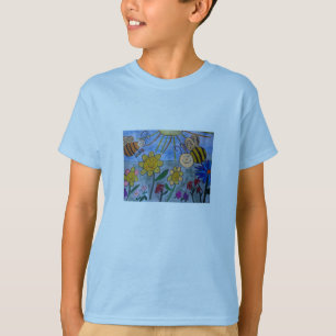 Honey Bees & Flowers T-Shirt
