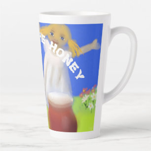 Honey bees  latte mug
