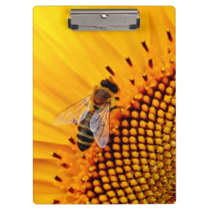 HONEY BEES (SUNFLOWER)  CLIPBOARD