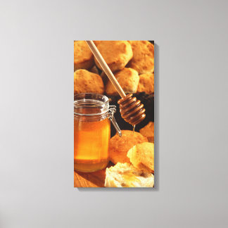 Honey & Biscuits Canvas Print