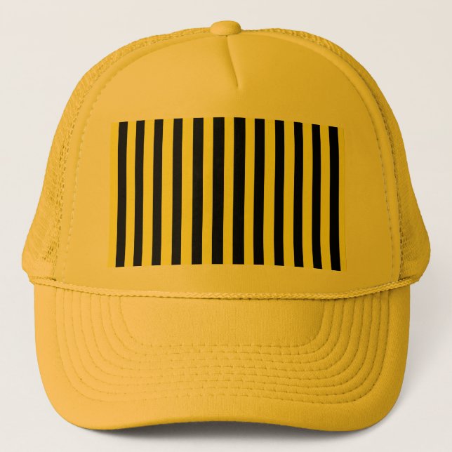 Honey Black Trucker Hat (Front)