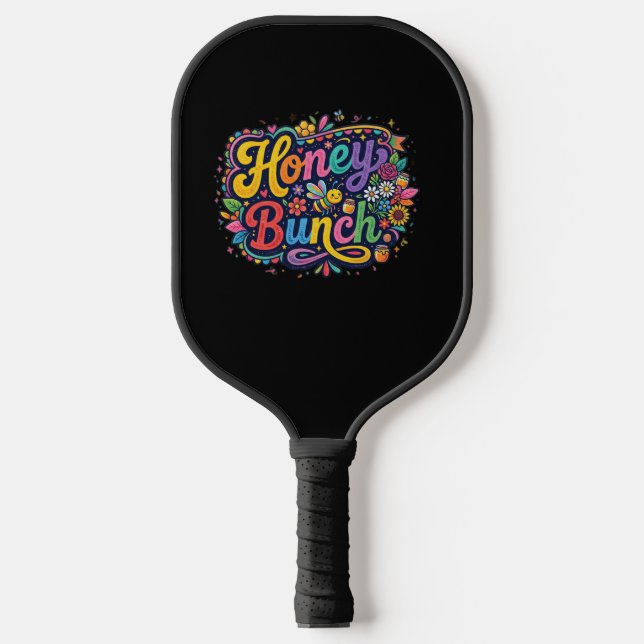 Honey Bunch — T-Shirt Design Pickleball Paddle (Front)