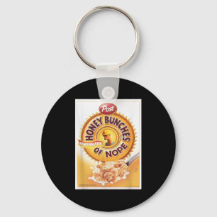 Honey Bunches Of Nope Cereal Funny Graphic T- Shir Key Ring