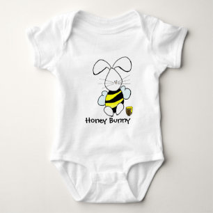 Honey Bunny Baby Bodysuit