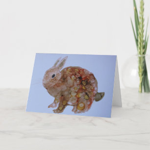 Honey bunny card