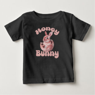 Honey Bunny, Kids Easter Bunny Baby T-Shirt