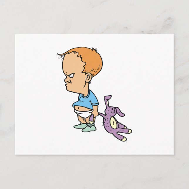 Honey Bunny Postcard (Front)